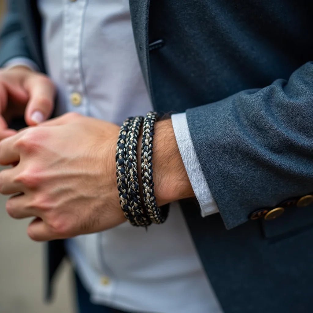 From Surf to Street Personalized Rope Bracelets for Men - Coolpeacock