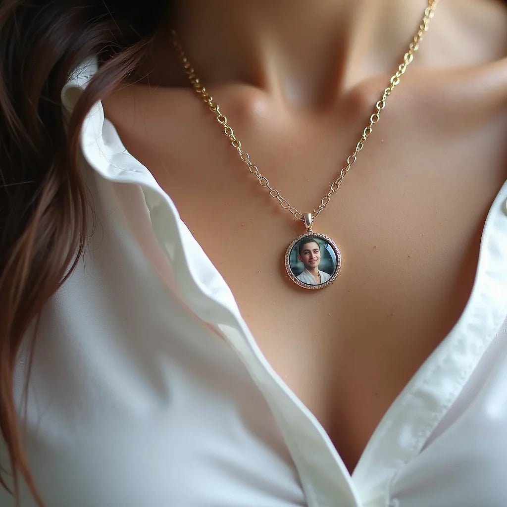 Mistakes to Avoid When Ordering a Custom Photo Necklace - Coolpeacock