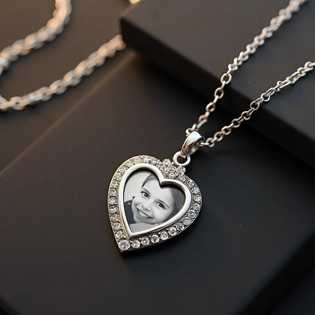 Necklace With Picture Inside The Ultimate Memory Gift - Coolpeacock