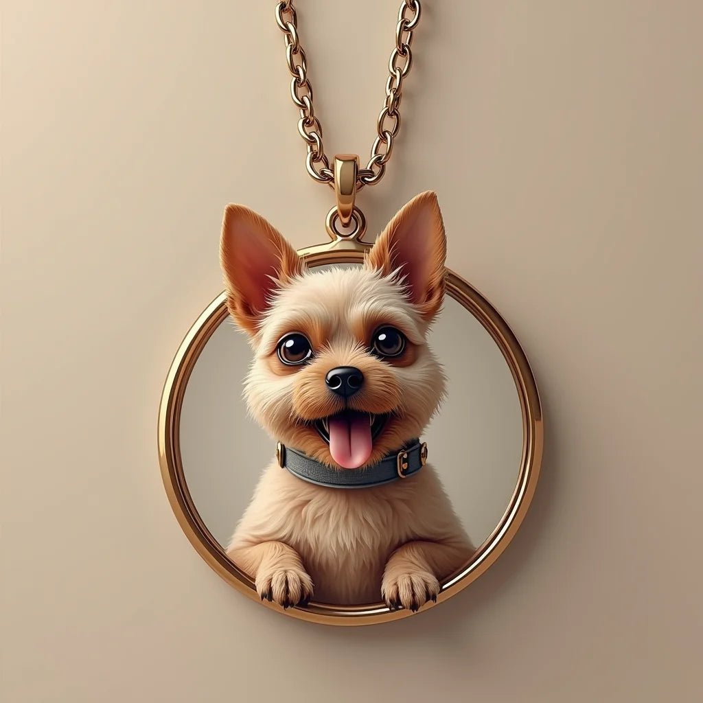 Pet Portrait Necklace Gifts That Capture Your Best Friend - Coolpeacock