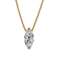 1 Carat Moissanite 925 Sterling Silver Necklace - Coolpeacock