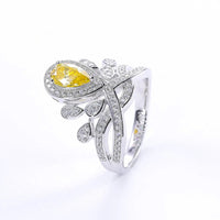 1 Carat Moissanite 925 Sterling Silver Ring - Coolpeacock