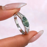 1 Carat Moissanite 925 Sterling Silver Ring - Coolpeacock