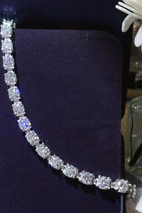 10 Carat Moissanite Platinum - Plated Bracelet - Coolpeacock