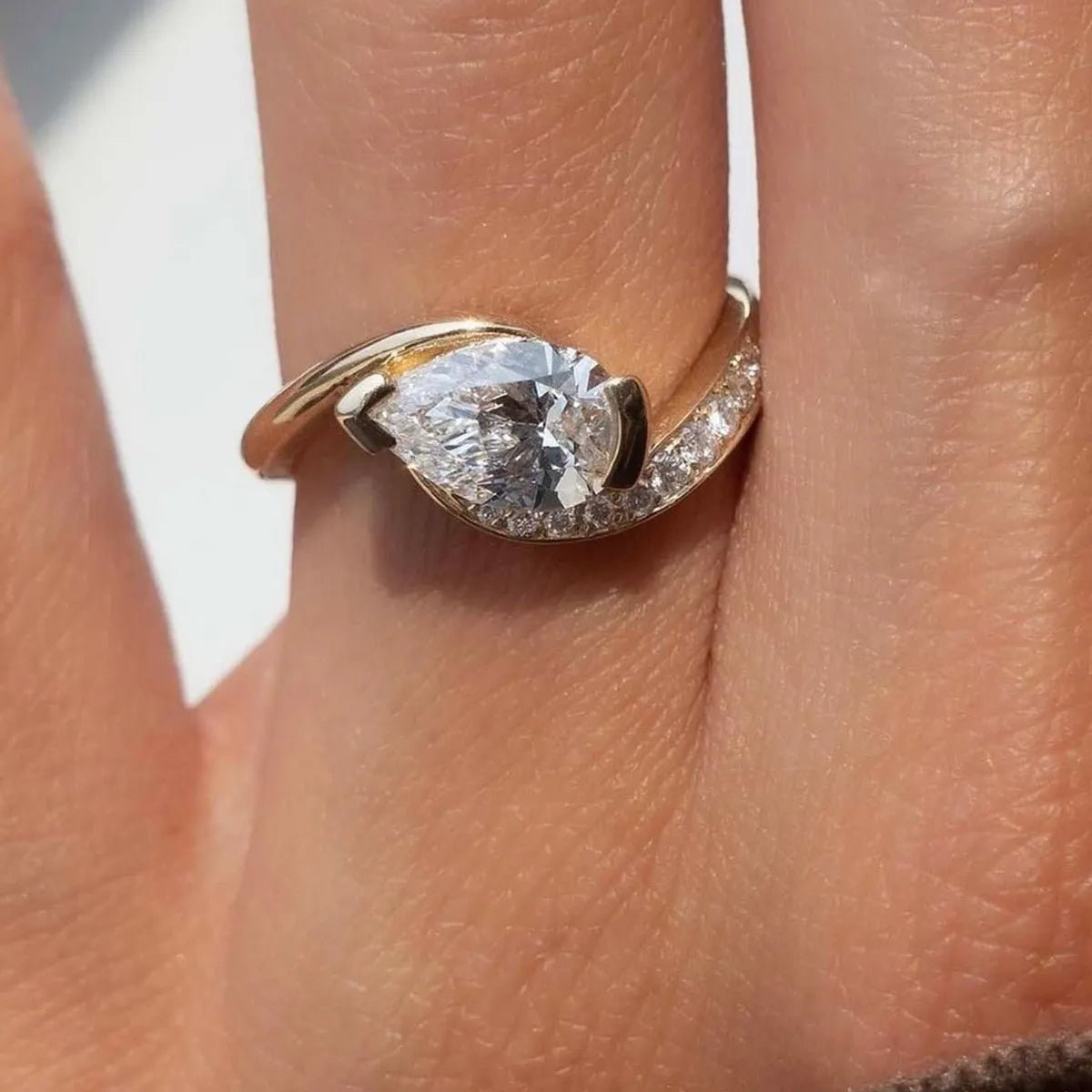 1.5 Carat Moissanite 925 Sterling Silver Ring - Coolpeacock