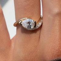 1.5 Carat Moissanite 925 Sterling Silver Ring - Coolpeacock