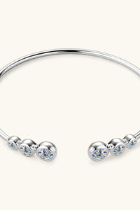 1.8 Carat Moissanite 925 Sterling Silver Bracelet - Coolpeacock