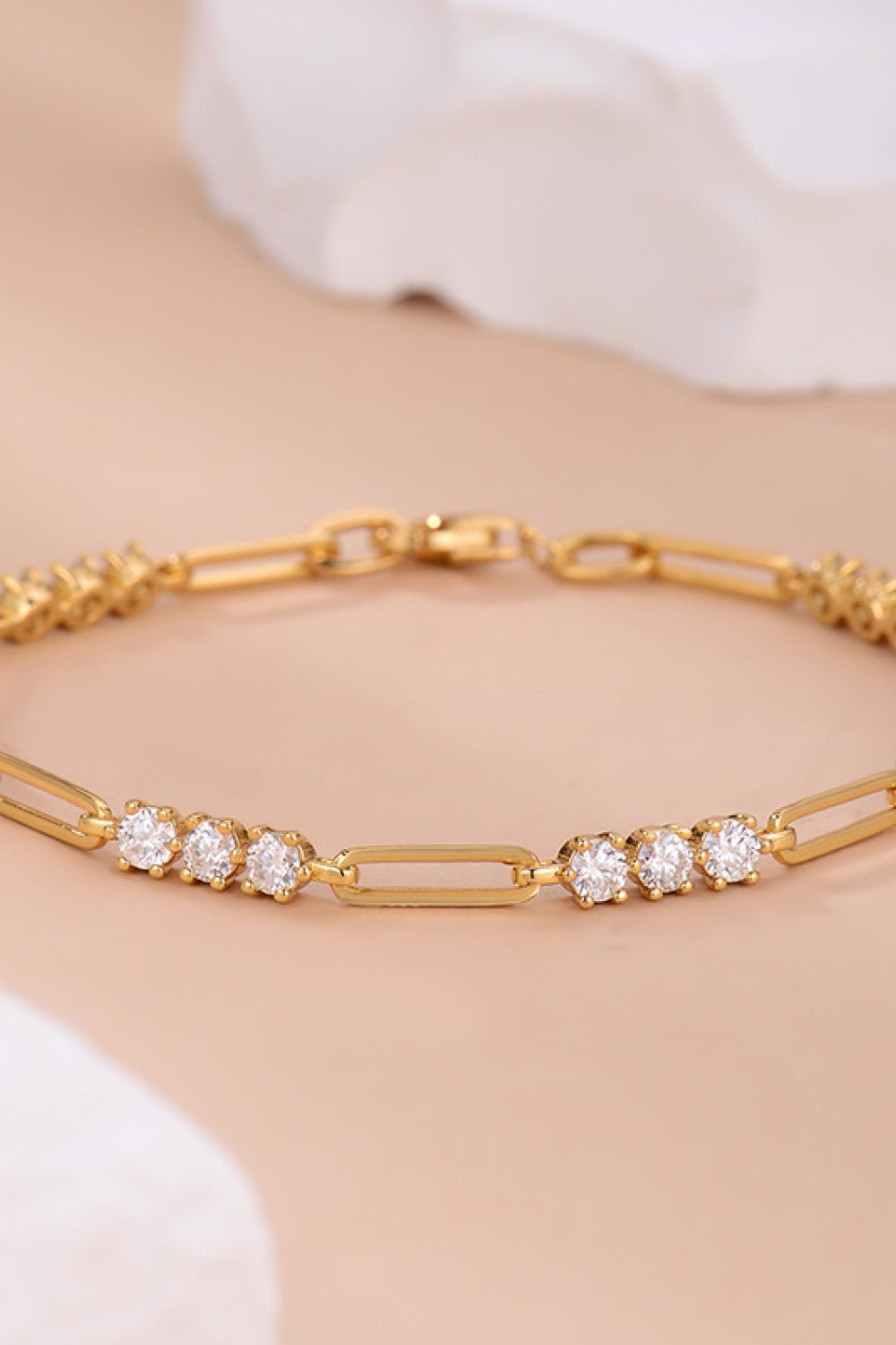 1.8 Carat Moissanite 925 Sterling Silver Bracelet - Coolpeacock