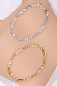 1.8 Carat Moissanite 925 Sterling Silver Bracelet - Coolpeacock
