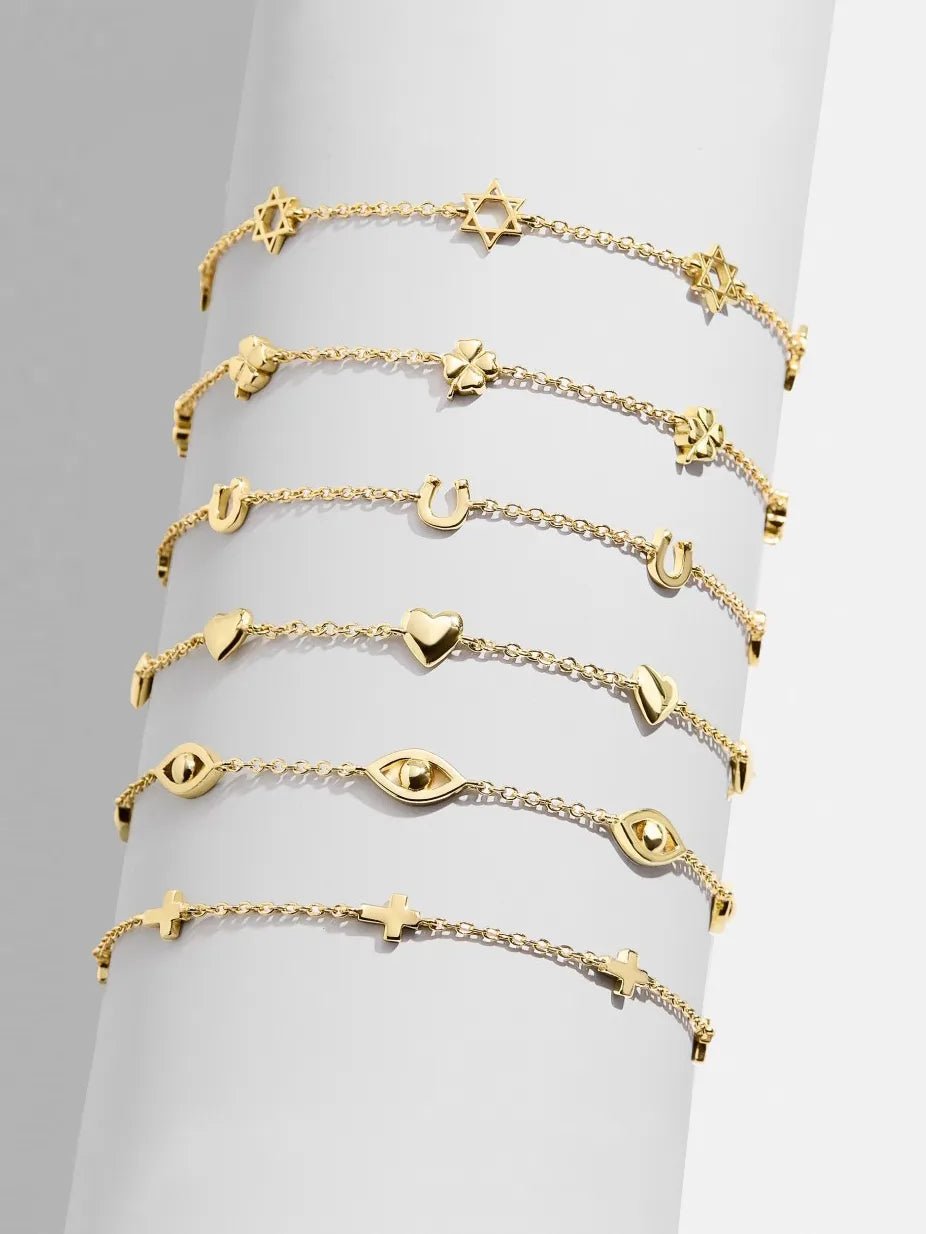 18K Gold - Plated Titanium Steel Bracelet - Coolpeacock