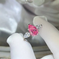 2 Carat 925 Sterling Silver Moissanite Ring - Coolpeacock