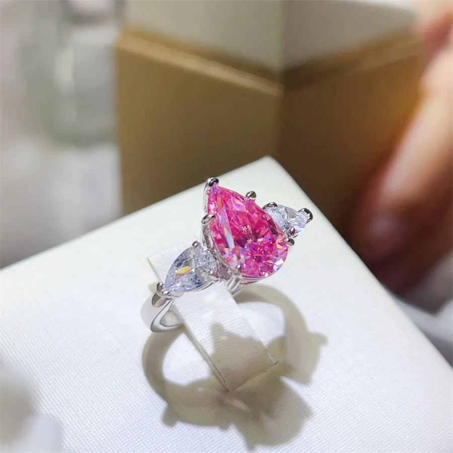 2 Carat 925 Sterling Silver Moissanite Ring - Coolpeacock