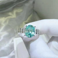 2 Carat Moissanite 925 Sterling Silver Ring - Coolpeacock