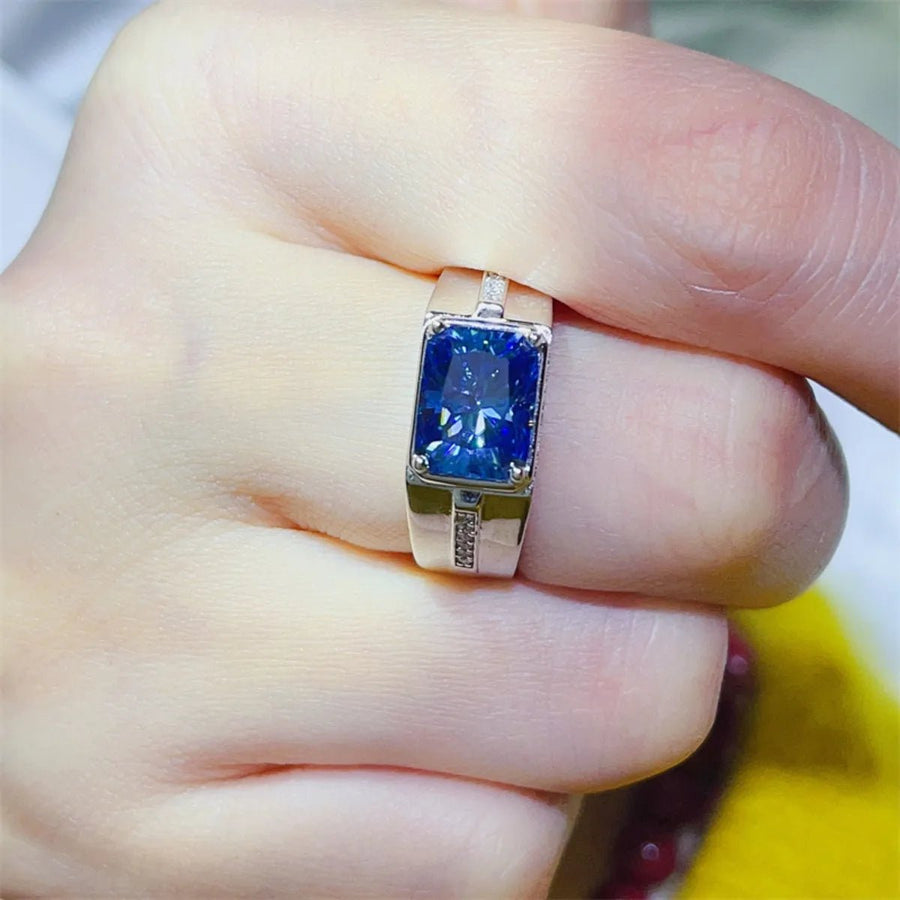 2 Carat Moissanite 925 Sterling Silver Ring - Coolpeacock