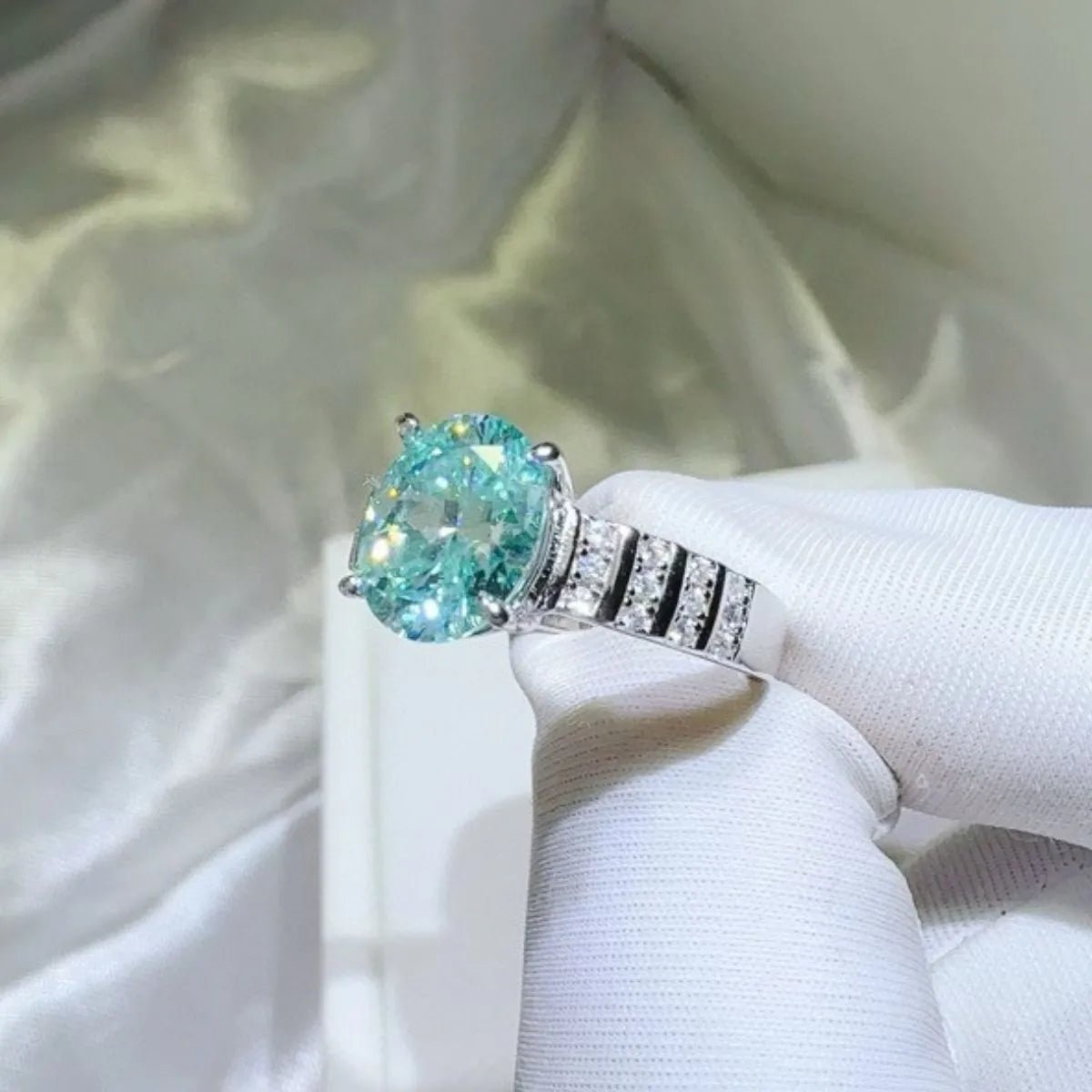 2 Carat Moissanite 925 Sterling Silver Ring - Coolpeacock