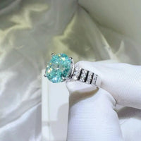 2 Carat Moissanite 925 Sterling Silver Ring - Coolpeacock