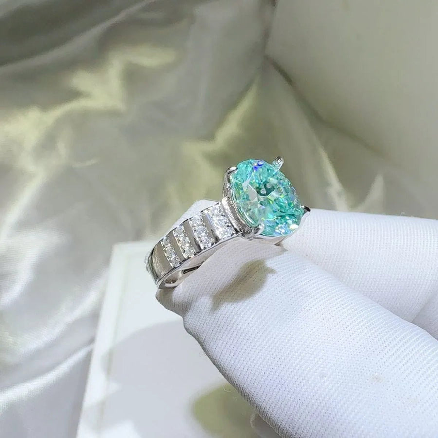 2 Carat Moissanite 925 Sterling Silver Ring - Coolpeacock