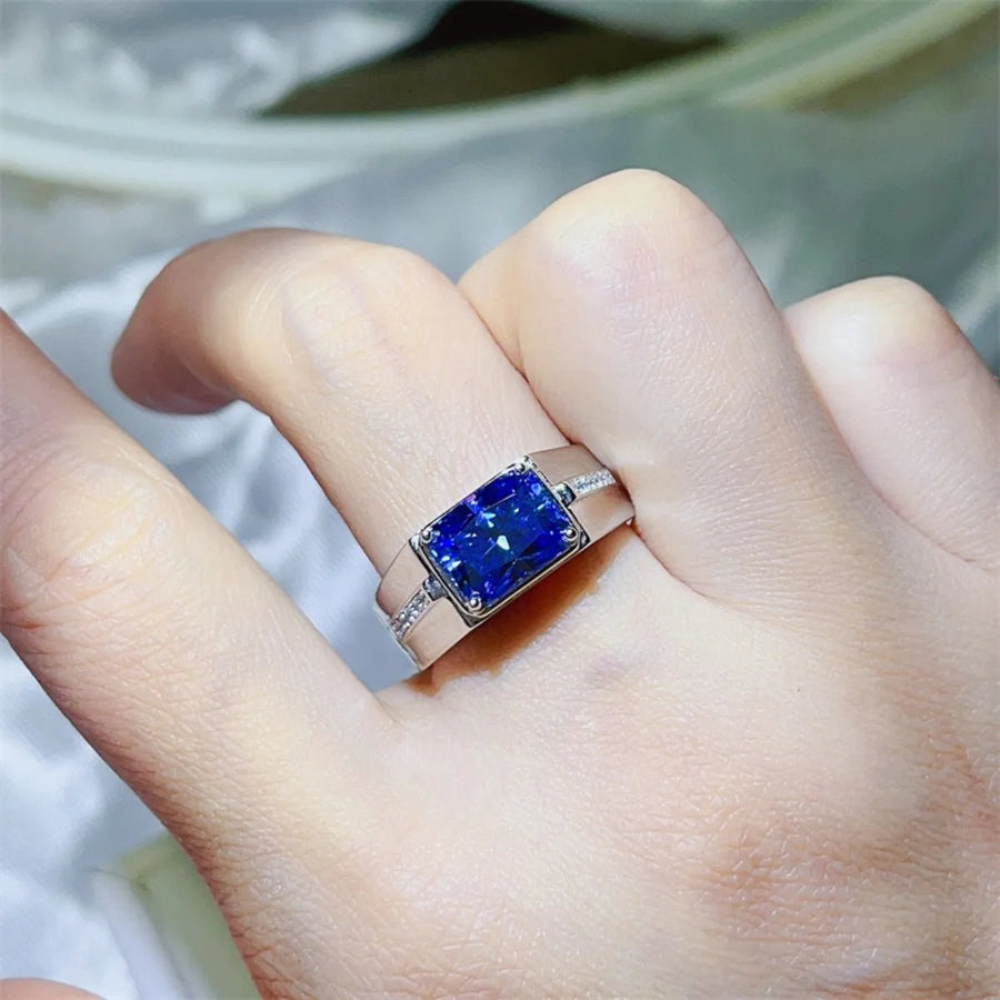 2 Carat Moissanite 925 Sterling Silver Ring - Coolpeacock