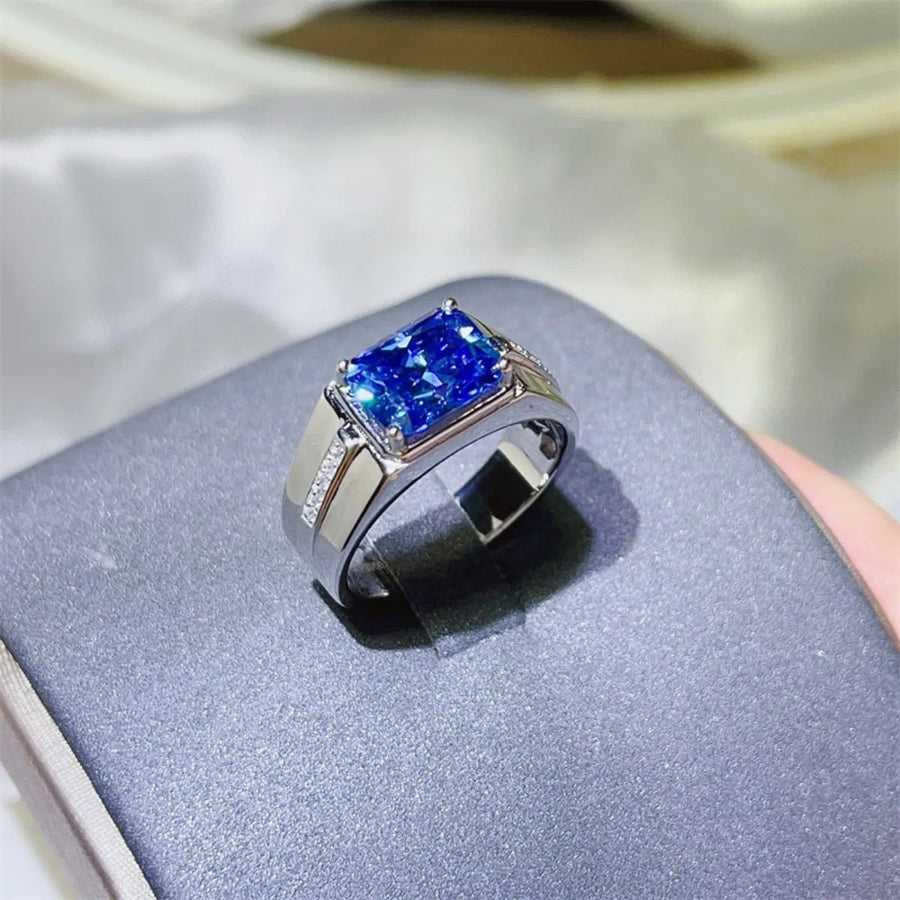 2 Carat Moissanite 925 Sterling Silver Ring - Coolpeacock