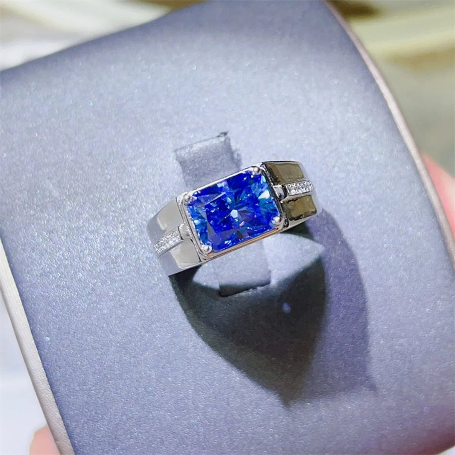 2 Carat Moissanite 925 Sterling Silver Ring - Coolpeacock