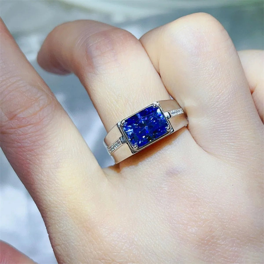 2 Carat Moissanite 925 Sterling Silver Ring - Coolpeacock