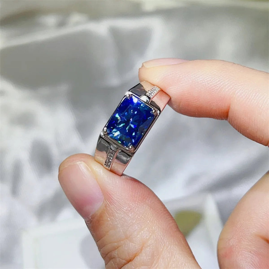 2 Carat Moissanite 925 Sterling Silver Ring - Coolpeacock