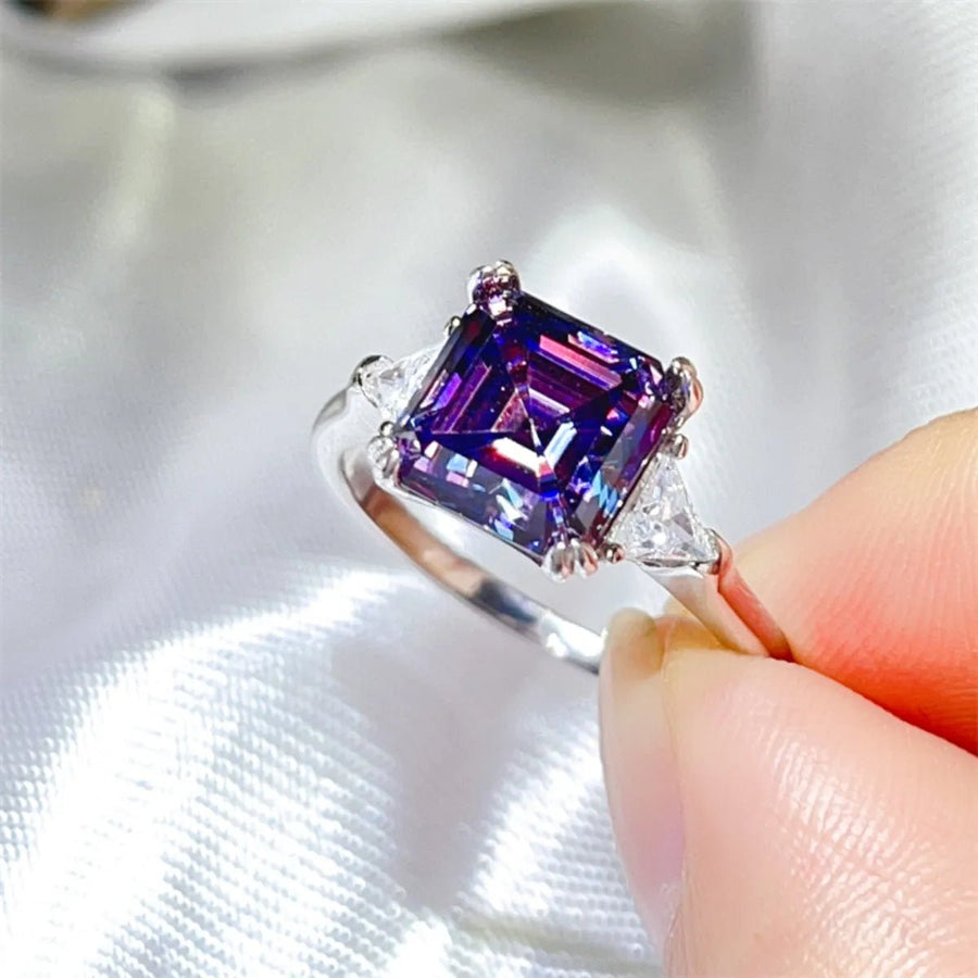 3 Carat Moissanite 925 Sterling Silver Ring - Coolpeacock