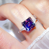 3 Carat Moissanite 925 Sterling Silver Ring - Coolpeacock