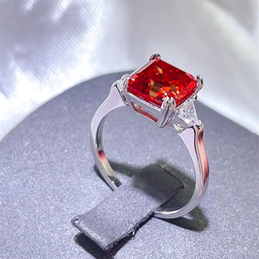 3 Carat Moissanite 925 Sterling Silver Ring - Coolpeacock