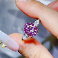 3 Carat Moissanite 925 Sterling Silver Ring - Coolpeacock