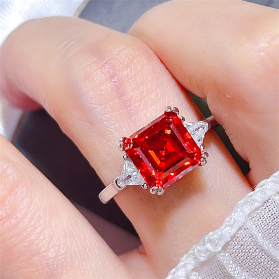 3 Carat Moissanite 925 Sterling Silver Ring - Coolpeacock