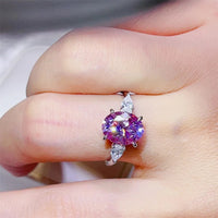 3 Carat Moissanite 925 Sterling Silver Ring - Coolpeacock