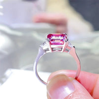 3 Carat Moissanite 925 Sterling Silver Ring - Coolpeacock