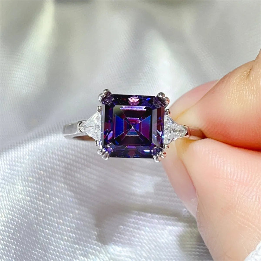 3 Carat Moissanite 925 Sterling Silver Ring - Coolpeacock