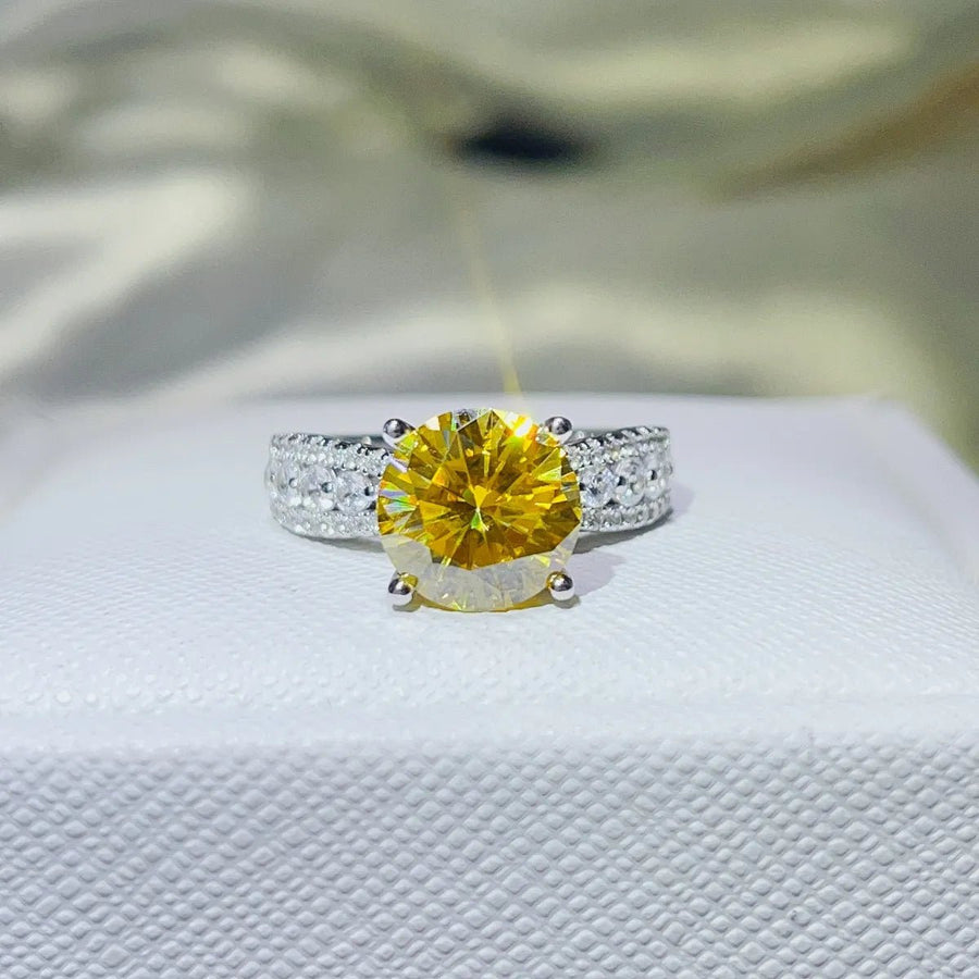 3 Carat Moissanite 925 Sterling Silver Ring - Coolpeacock
