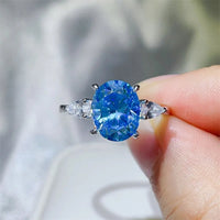 3 Carat Moissanite 925 Sterling Silver Ring - Coolpeacock