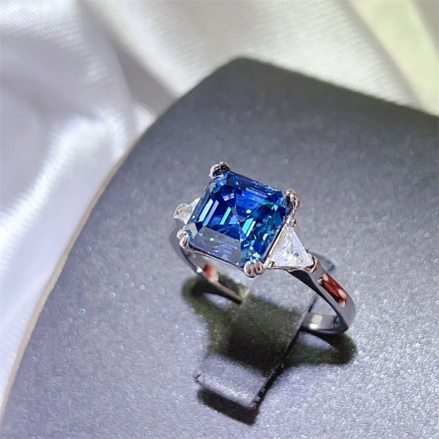 3 Carat Moissanite 925 Sterling Silver Ring - Coolpeacock