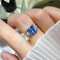 3 Carat Moissanite 925 Sterling Silver Ring - Coolpeacock