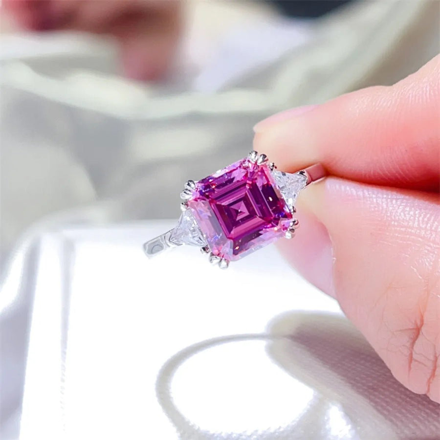 3 Carat Moissanite 925 Sterling Silver Ring - Coolpeacock