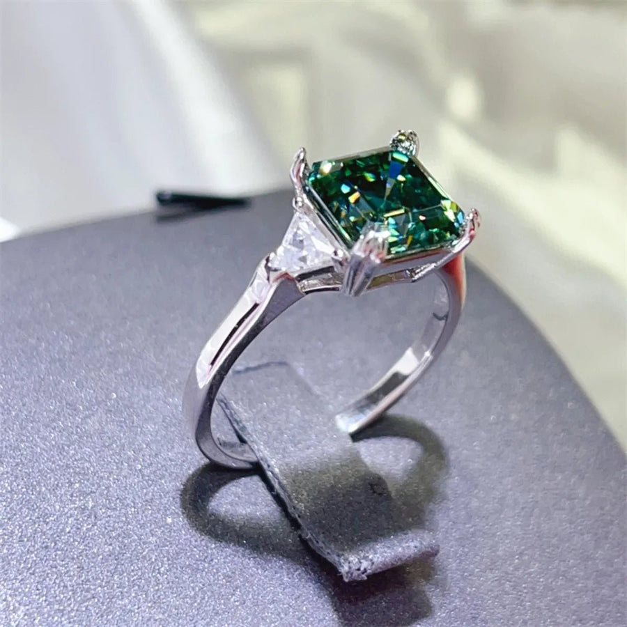 3 Carat Moissanite 925 Sterling Silver Ring - Coolpeacock