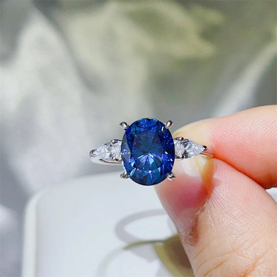 3 Carat Moissanite 925 Sterling Silver Ring - Coolpeacock