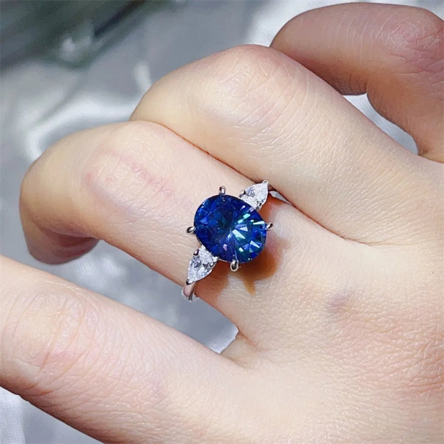 3 Carat Moissanite 925 Sterling Silver Ring - Coolpeacock