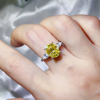 3 Carat Moissanite 925 Sterling Silver Ring - Coolpeacock