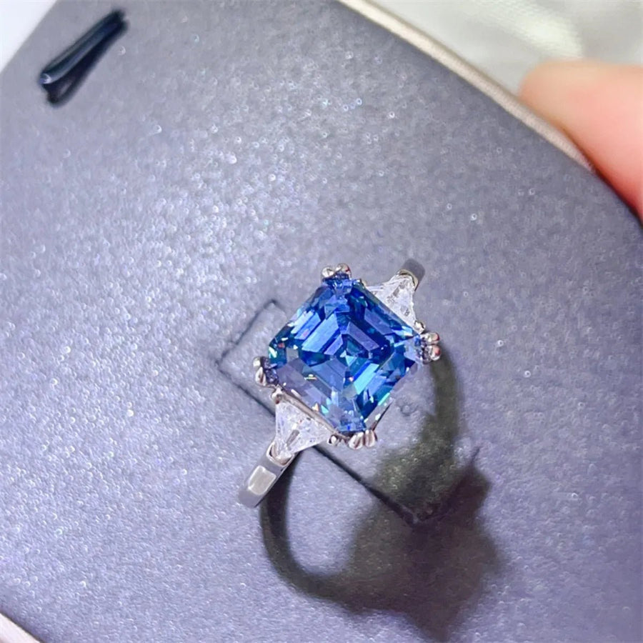 3 Carat Moissanite 925 Sterling Silver Ring - Coolpeacock