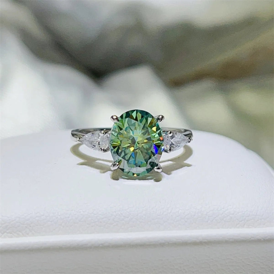 3 Carat Moissanite 925 Sterling Silver Ring - Coolpeacock