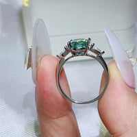 3 Carat Moissanite 925 Sterling Silver Ring - Coolpeacock