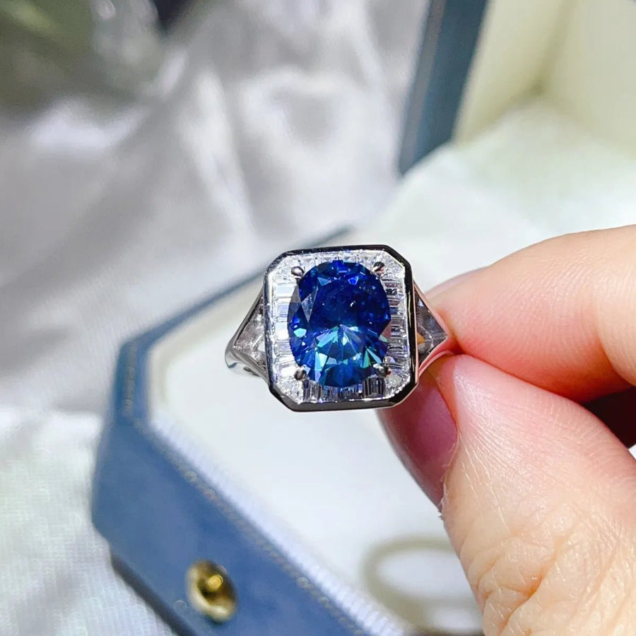 3 Carat Moissanite Square Ring - Coolpeacock