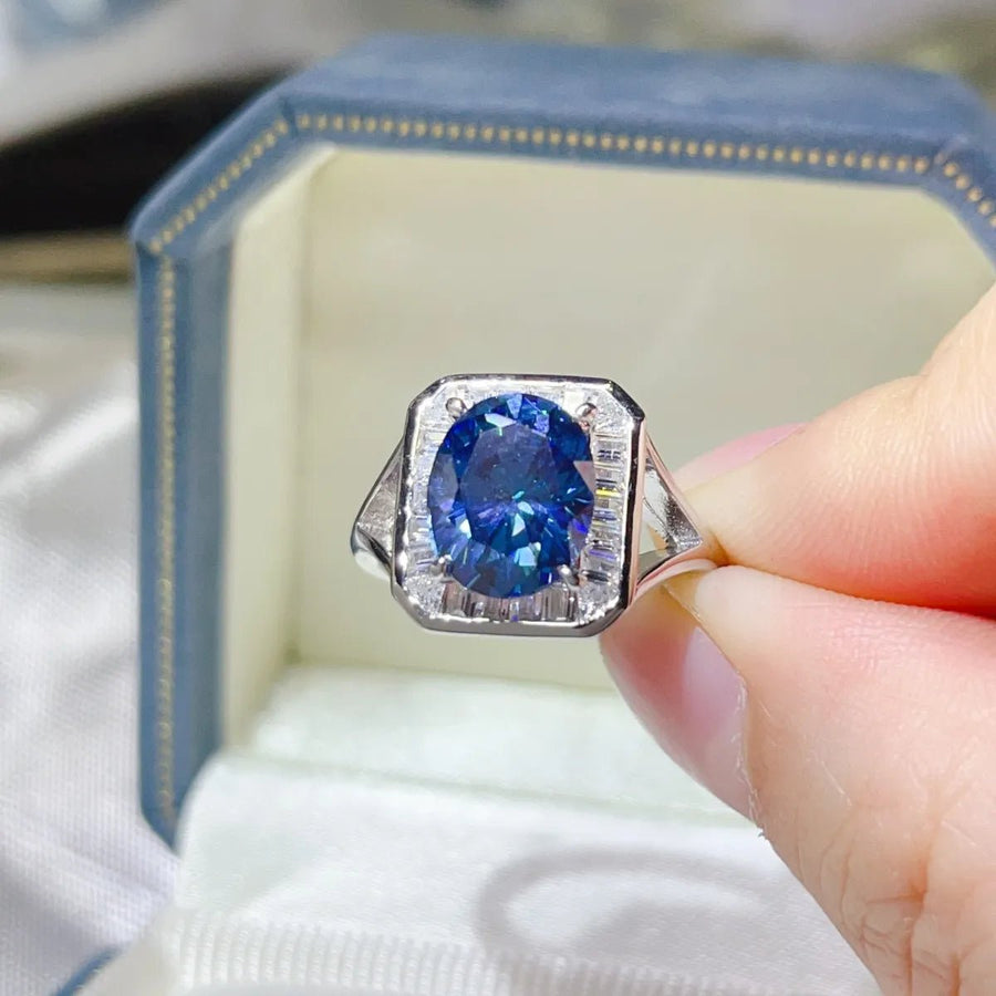 3 Carat Moissanite Square Ring - Coolpeacock