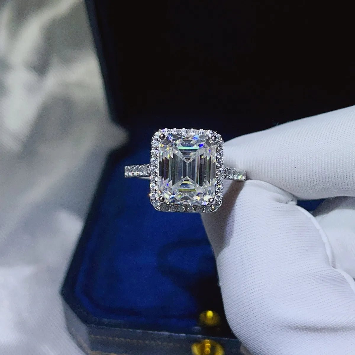 5 Carat Moissanite 925 Sterling Silver Ring - Coolpeacock