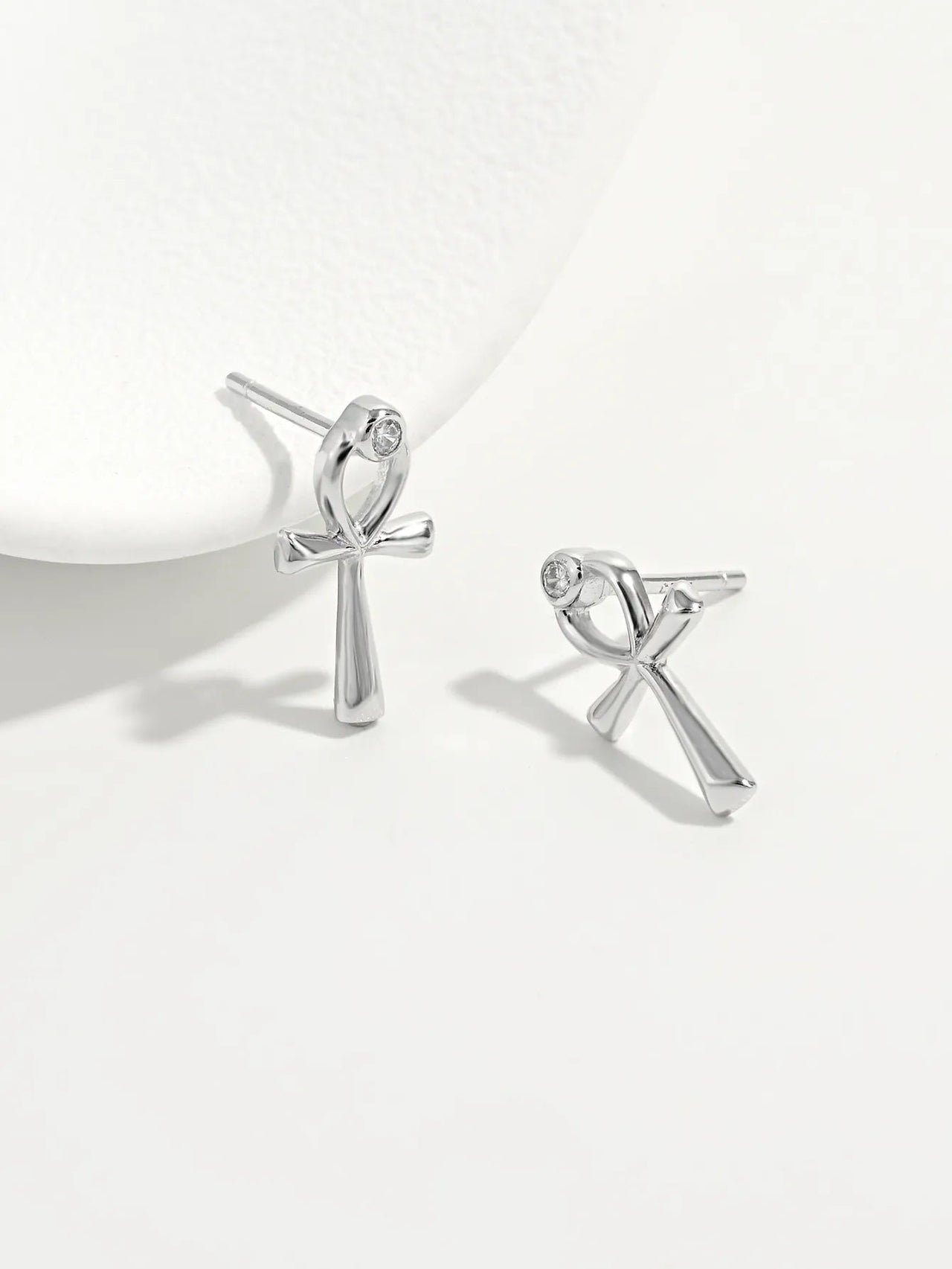 925 Sterling Silver Inland Zircon Earrings - Coolpeacock